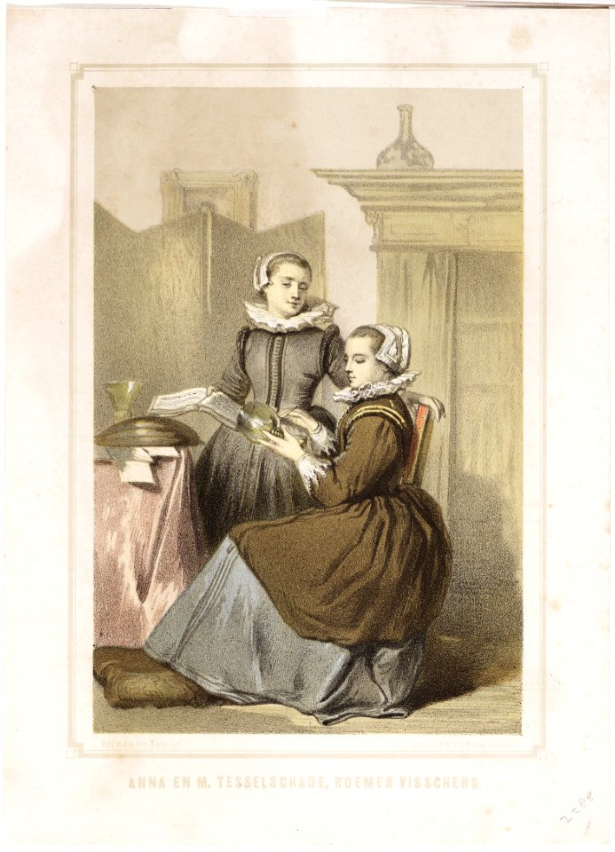 Anna en Maria Tesselschade Roemers Visscher.