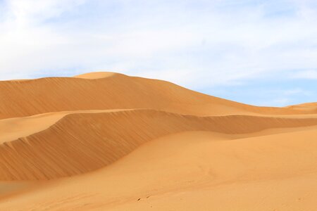 Hot arid desert photo