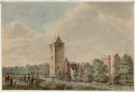 Ruïne van kasteel van Egmond aan de Hoef