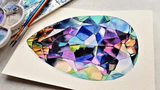 Paper brush colors