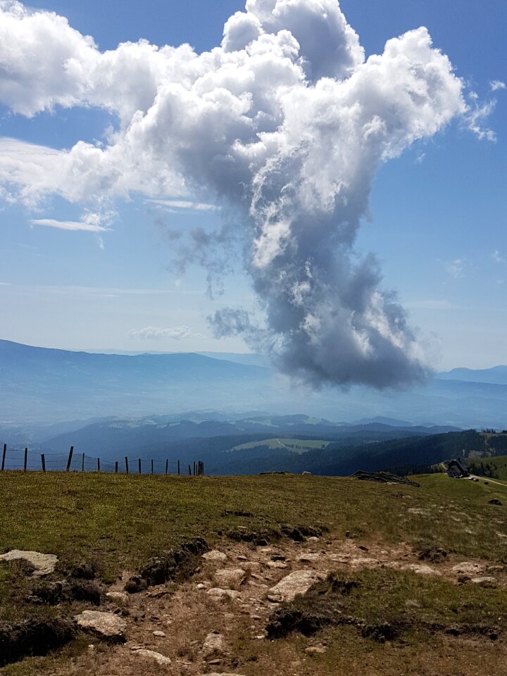 Alm mountain landscape hiking