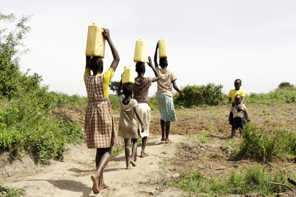 Kids of uganda kids rural photo