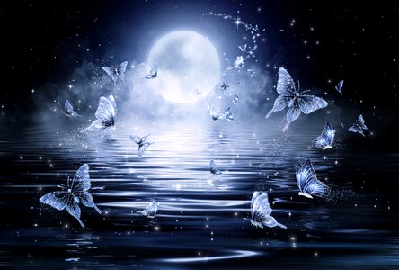 Fantasy fairy tale sea