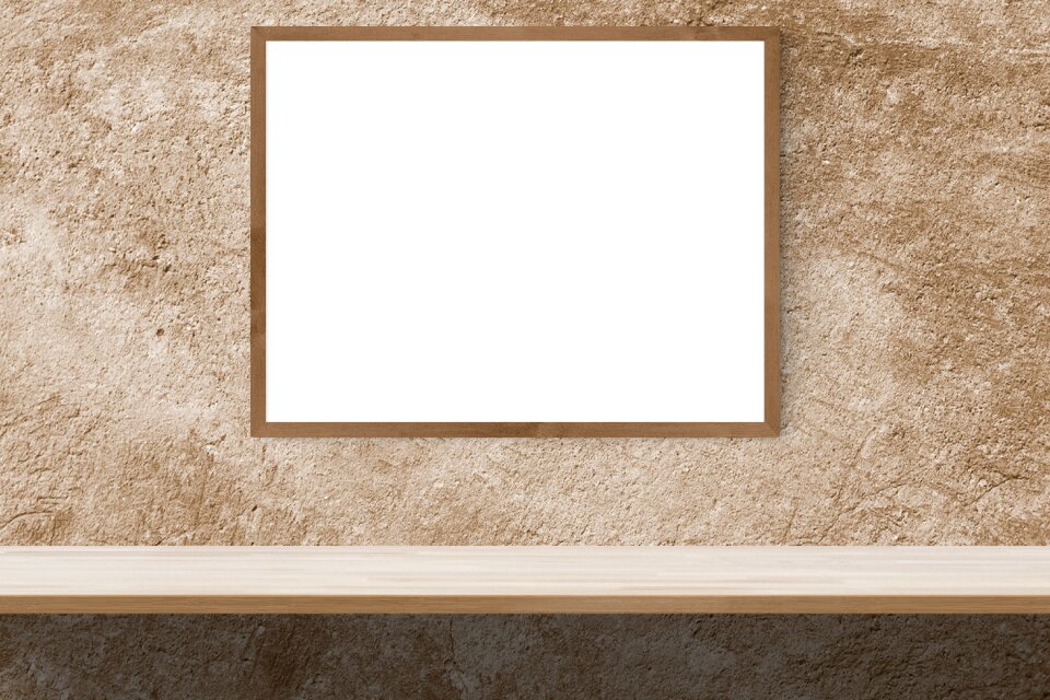 Mock frame template