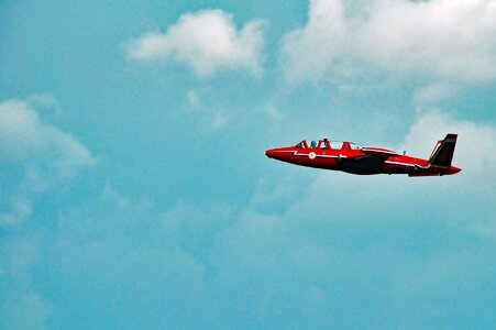 Aircraft fly show