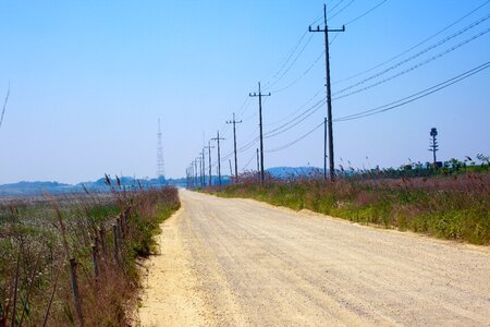 Scenery industry road
