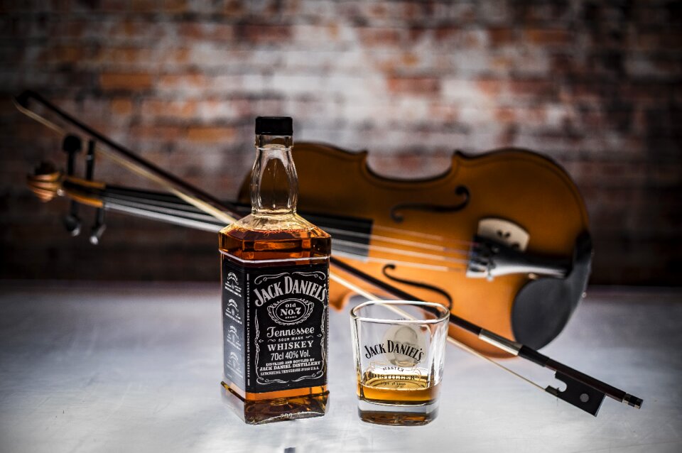 Alcohol glass jack daniels