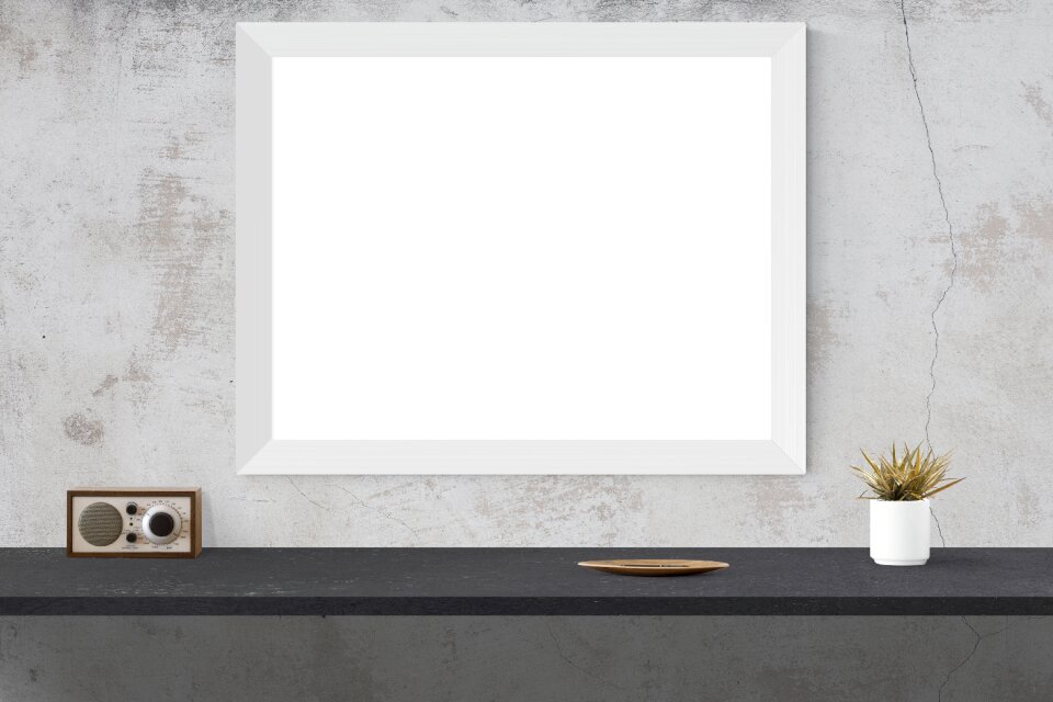 Mock frame template
