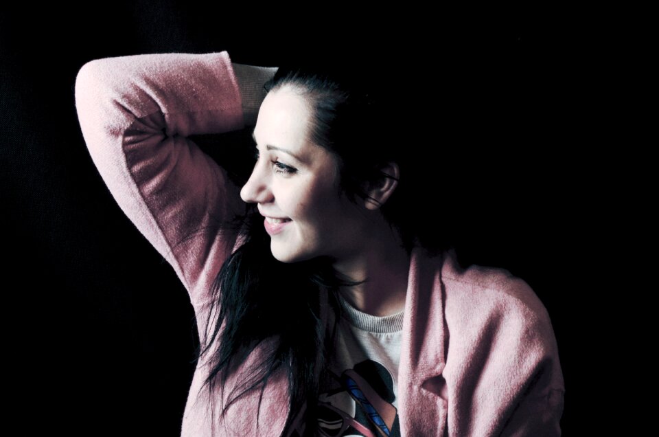Portrait woman young