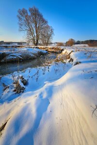 Landscape sky cold