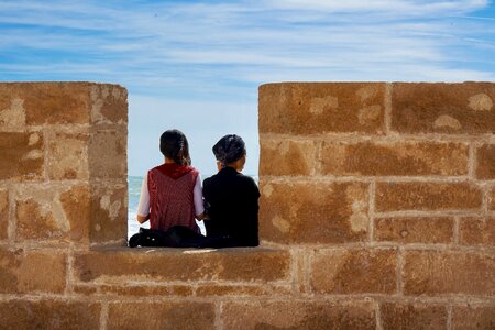 Architecture brick sea