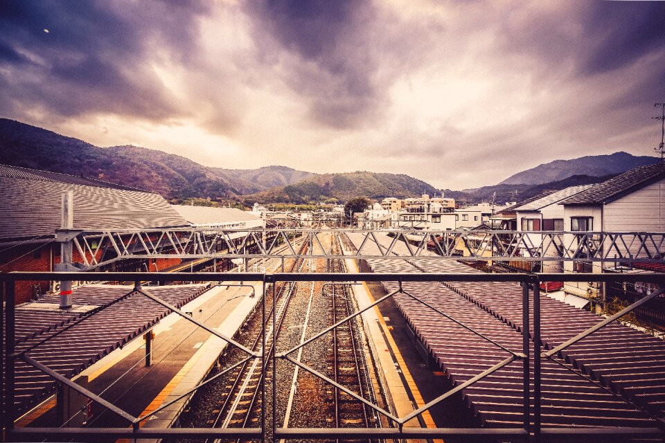 Train station transportation houses
