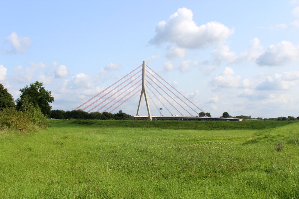 Rheinbrücke river landscape