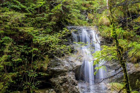 River waterfall landscape