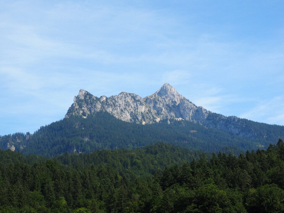 Mountain alpine oberammergau alpine photo
