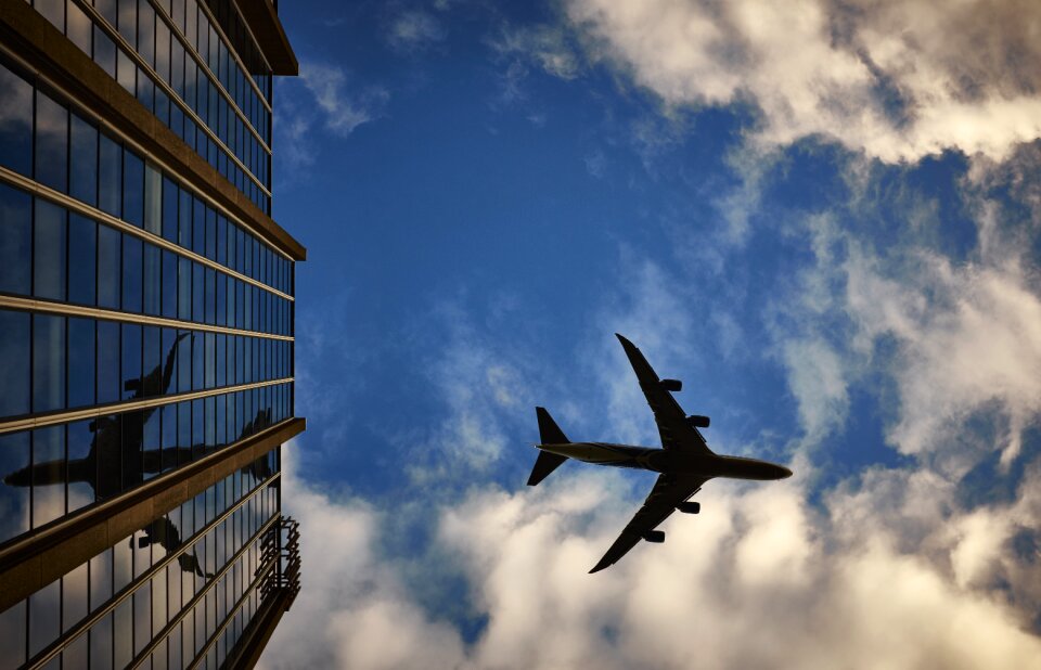 Trip blue sky