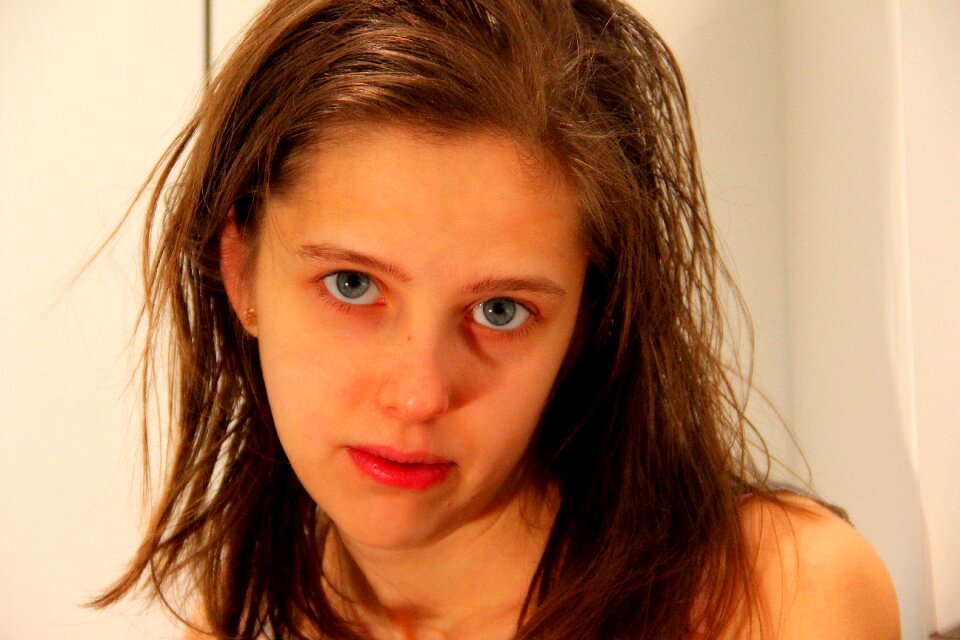 Girl adult people