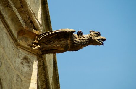 Travel architecture gargoyle
