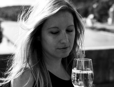 Woman facial expression girl