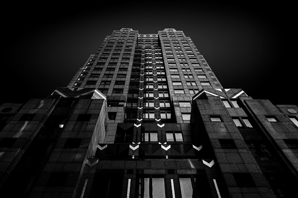 Skyscraper tower building