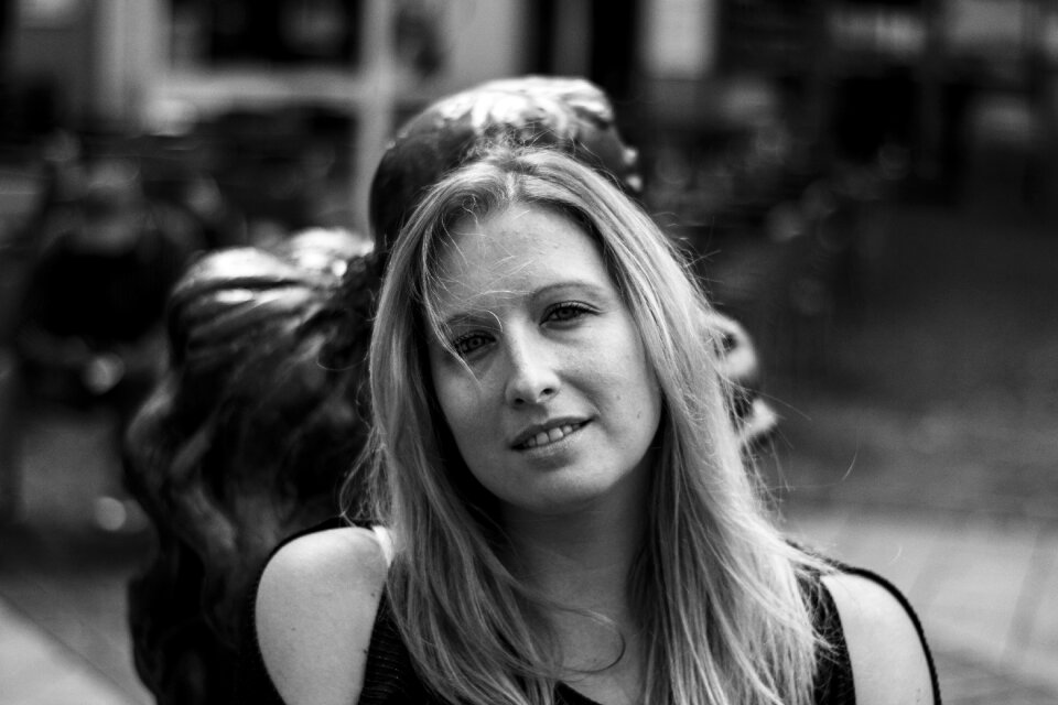 Woman a facial expression