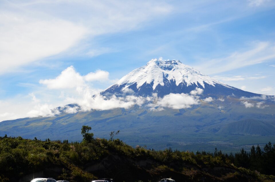 Cotopaxi nevado volcano