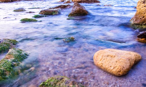 Wild the sea the morning