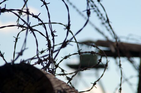 Outdoors sky iron curtain photo