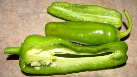 Capsicum healthy fresh