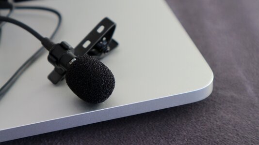 Smart lave rode clip-on microphone