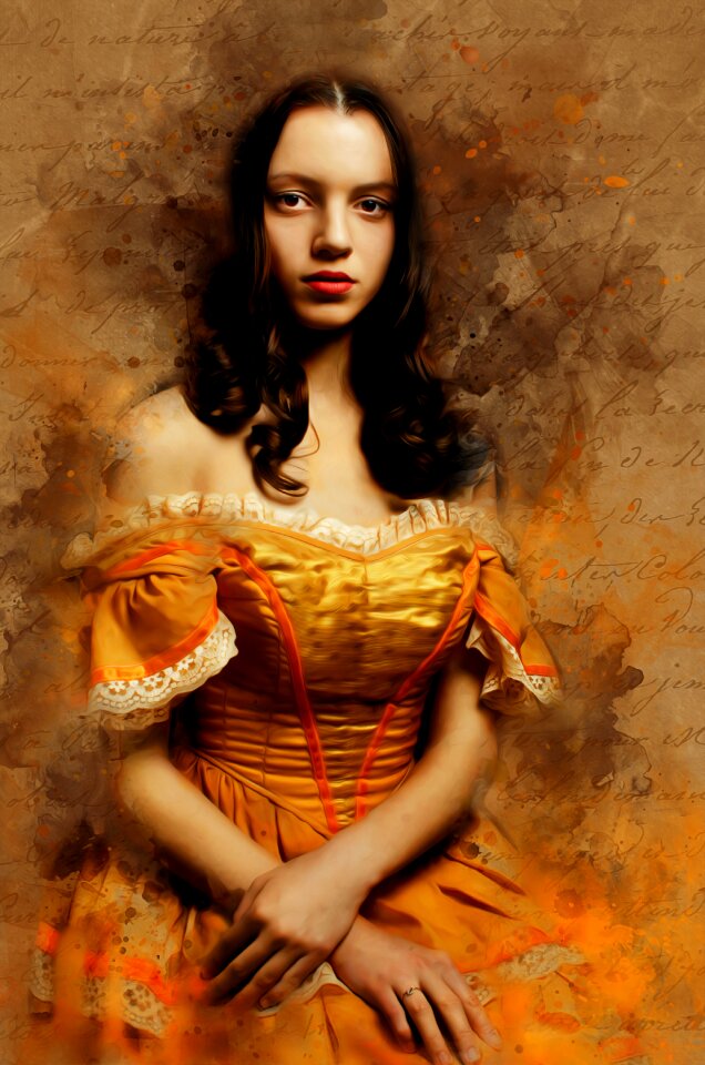 Portrait people woman