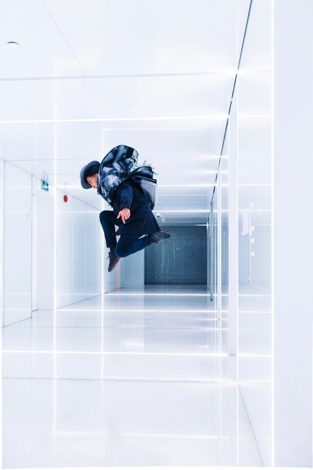 Wall floor people