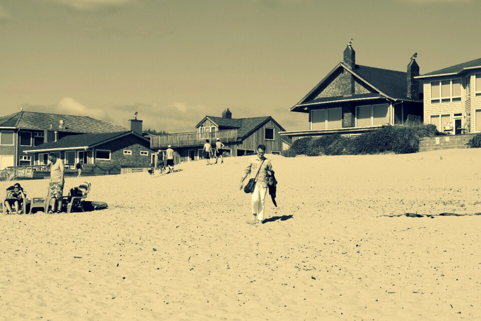 Beach travel adventure