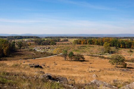 Gettysburg civil war big round top photo
