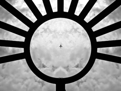 Travel airline trip