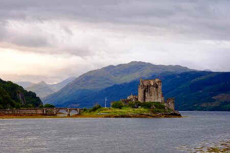 Nature panoramic castle