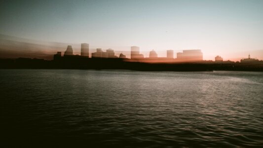 Skyline city urban