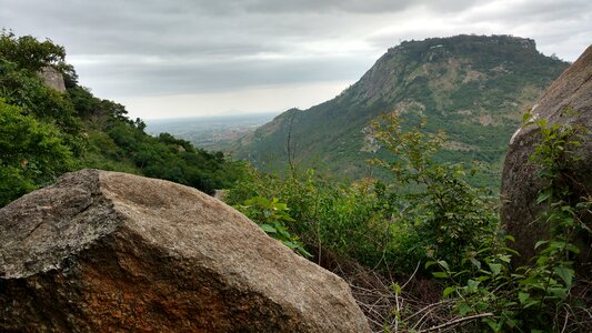 Hike adventure landscape