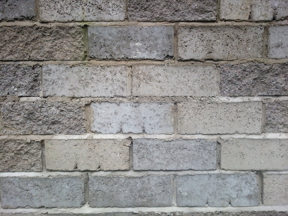 Texture stone wall building