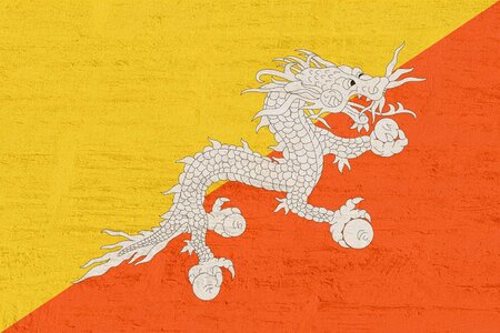 Bhutan flag Free photos photo