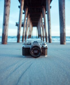 Sea water shore photo