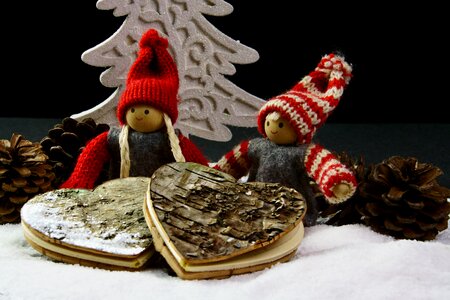 Winter holidays joy