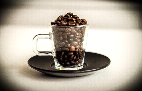 Coffee coffee bean cup photo