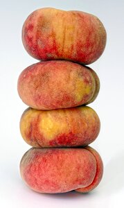 Stacked stone fruit flat peach