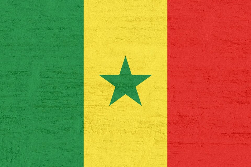 Senegal flag Free photos