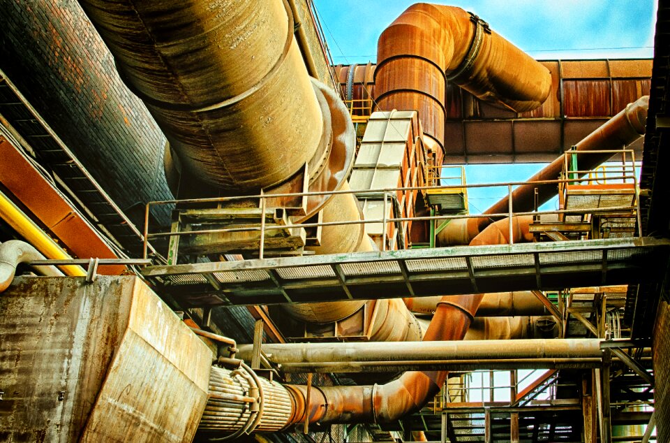 Steel mill industry heavy industry