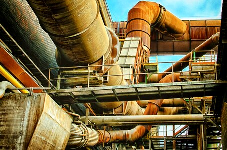 Steel mill industry heavy industry