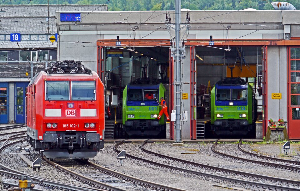 Locomotives maintenance locomotive shed