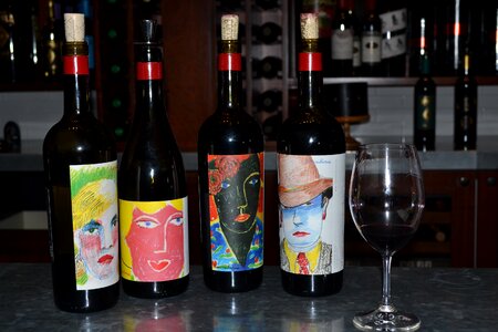 Creativity wine tasting