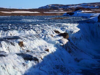Hvítá haukadalur iceland photo
